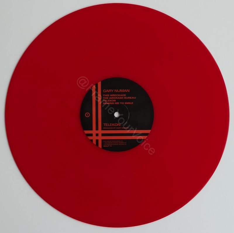 BBQLP 19 Red Vinyl A Side.